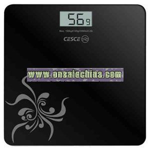 Weighing scale glass